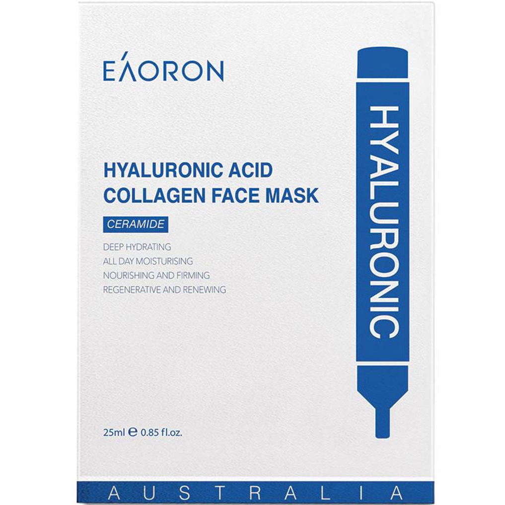 Eaoron Hyaluronic Acid Collagen Hydrating Face Mask 25ml 5 Piece